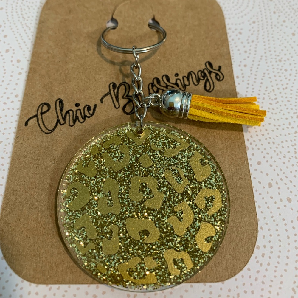 Key ring with tassel